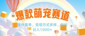 视频号爆款赛道，操作简单，变现方式多，轻松日入1000-秀新品副业项目网